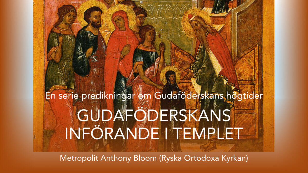 Gudaföderskans införande i templet