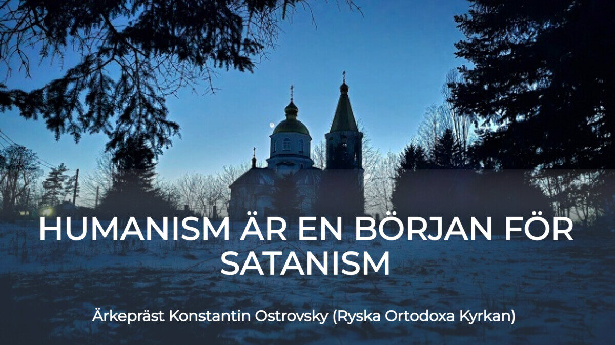 Humanism är en början för satanism