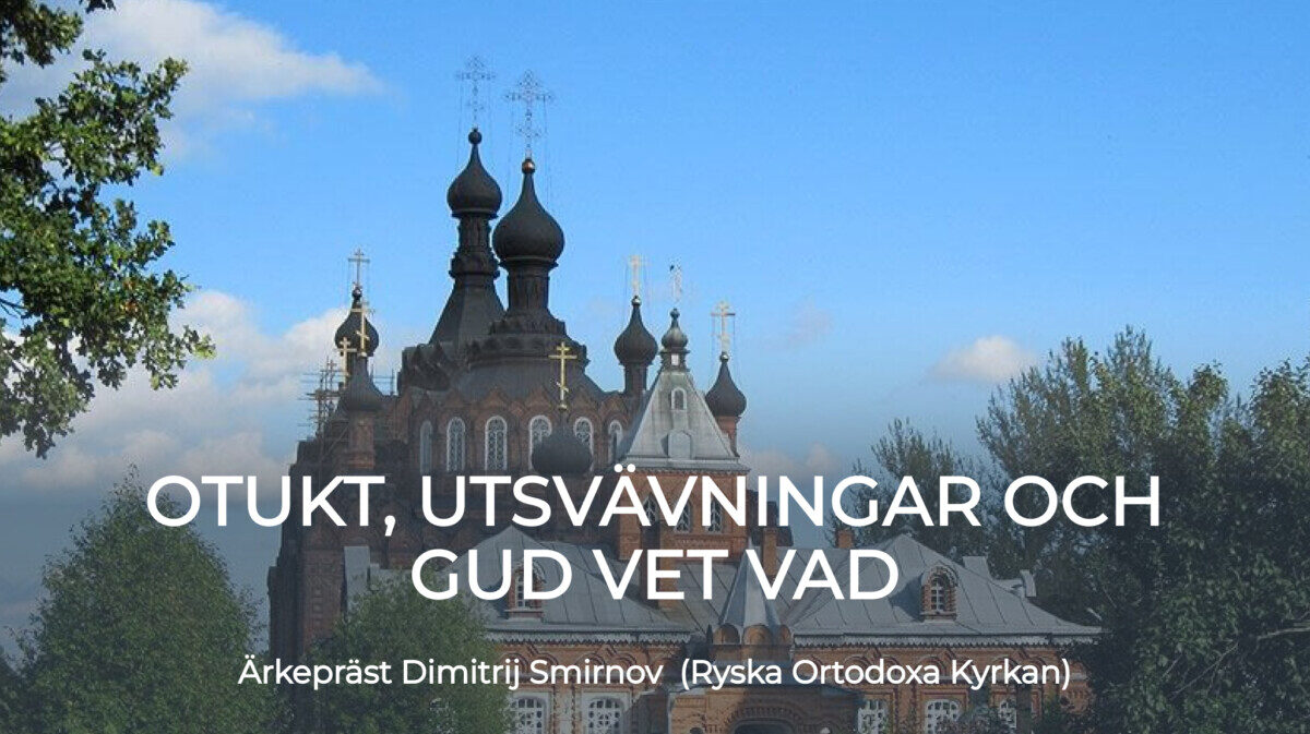 Otukt, utsvävningar och Gud vet vad